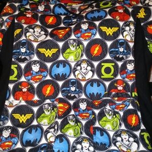 DC Comics scrub top